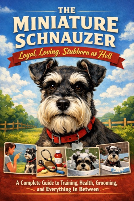 The Miniature Schnauzer book cover by Mark Siedlecki